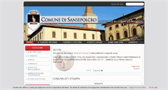 Desktop Screenshot of comune.sansepolcro.ar.it